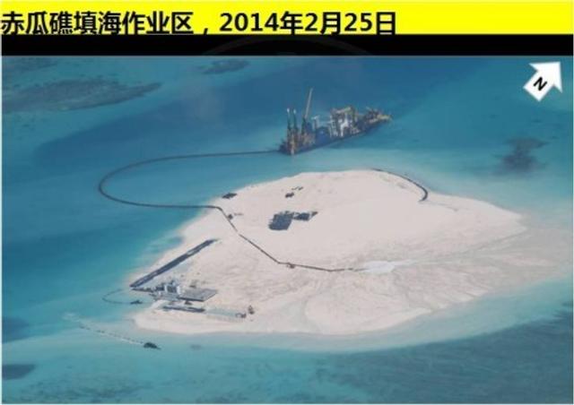 南沙填島建設(shè)最新進(jìn)展揭秘，沙島上的溫馨日常